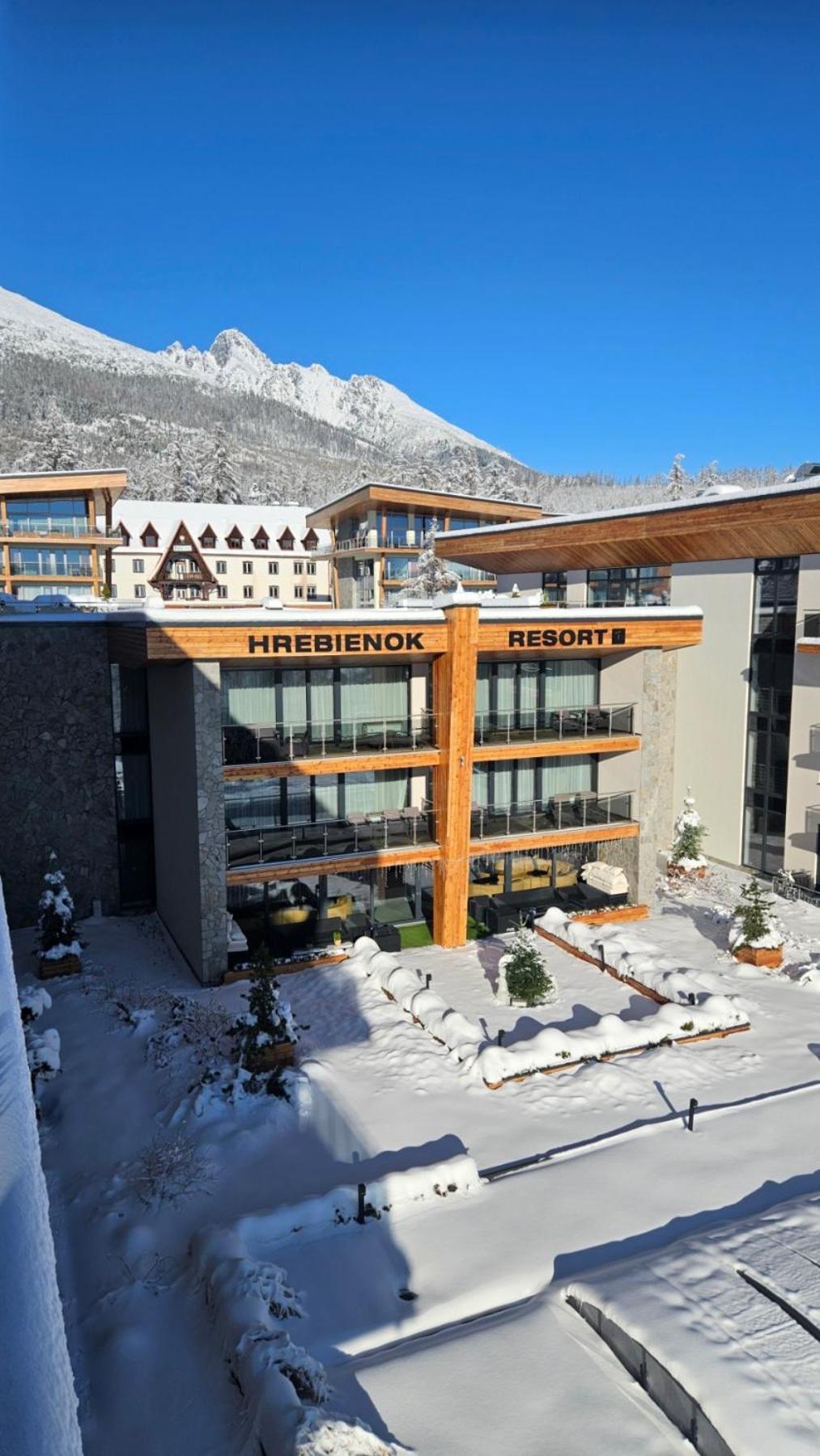 Apartmanovy Hotel Hrebienok Resort Vysoké Tatry Eksteriør billede